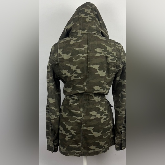 NWoT UNIVERSAL THREAD goods co. Hooded Army utility jacket w adjustable waist - Picture 11 of 13